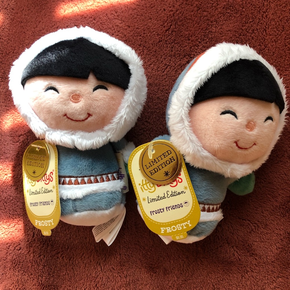Hallmark Limited Edition Frosty Itty Bitty Plushes